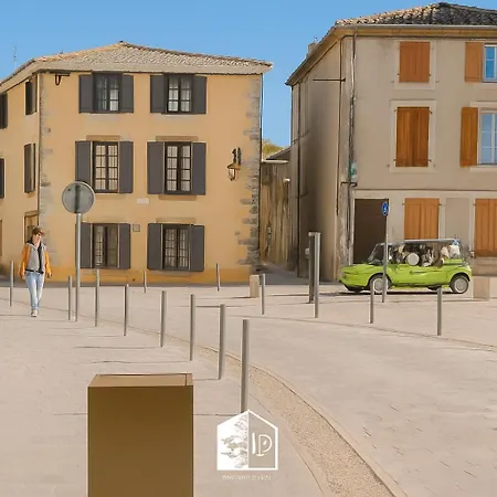 Les De Laure - L'or Vert, Avec Vue Sur Le Chateau, Parking Prive, Climatisation, A 160 M De La Cite Medievale Apartment Carcassonne
