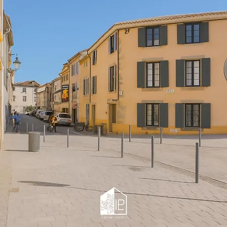 Les De Laure - L'or Vert, Avec Vue Sur Le Château, Parking Privé, Climatisation, Netflix, à 160 M De La Cité Médiévale Appartement *